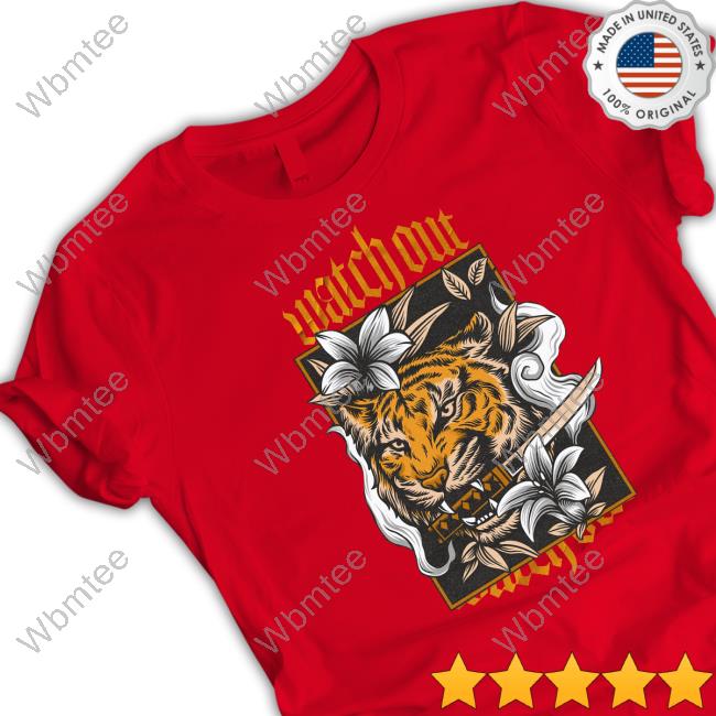 Official Tiger Sword Watch Out 12/11/2023 Tee