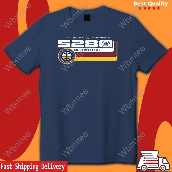 Official Denver Nuggets Fanatics Branded Navy Announcer Shirt