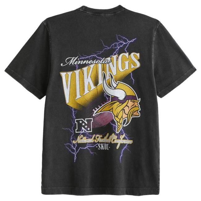 Official Abercrombie And Fitch Minnesota Vikings Graphic Shirts NFL by Abercrombie