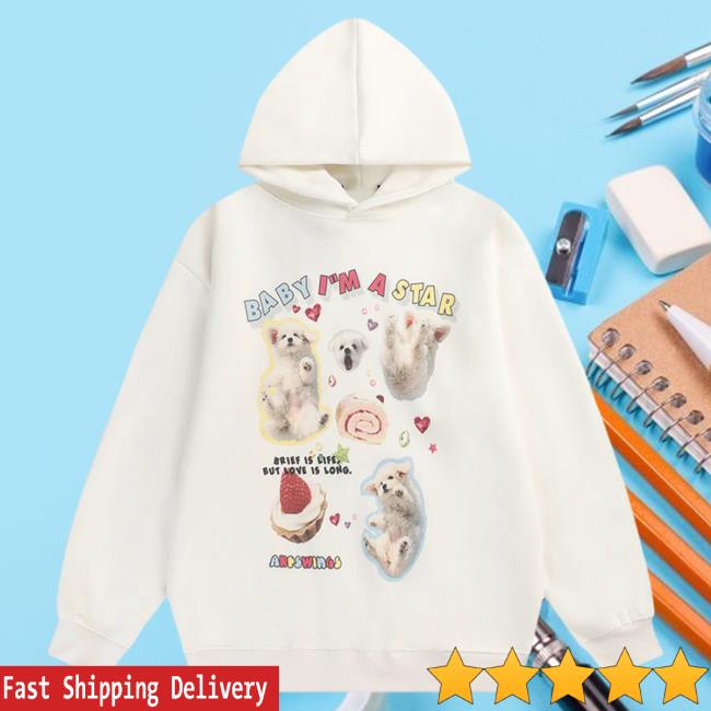 Official Lemandik Dog Print Crew White