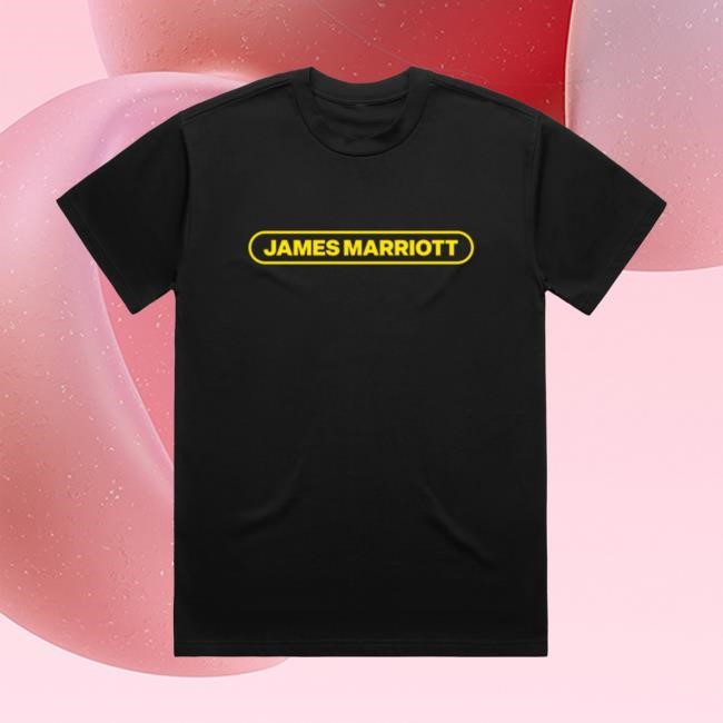 James Marriott UK EU 2024 Tour Black New T-Shirt James Marriott Merch