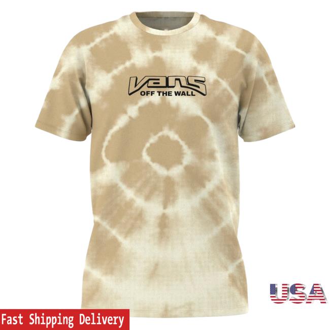 Official Dicks Sporting Goods Vans Classic Off The Wall Tie Dye T-Shirts Antique White/Taos Taupe Tie-Dye Dickssportinggoods