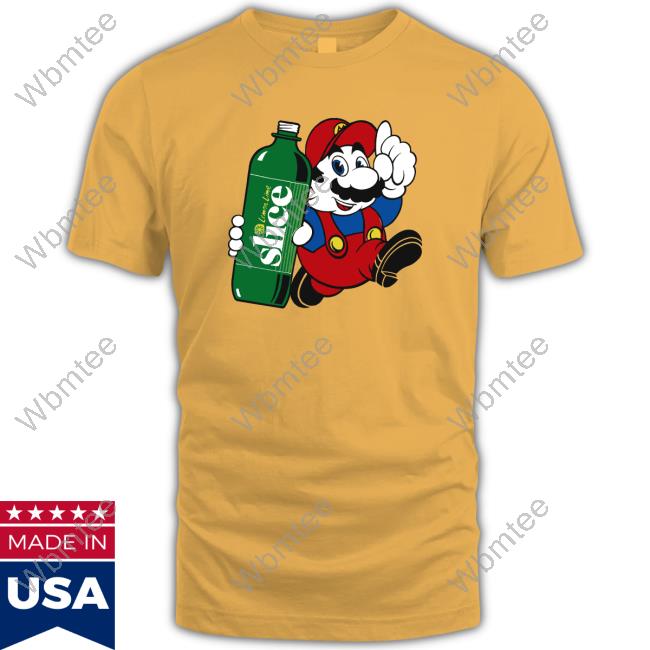 Lemon Lime Slice Super Mario Official Hoodie White