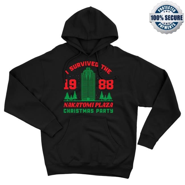 Official 717 Supply Store Shop Nakatomi Party Hooded Sweatshirt