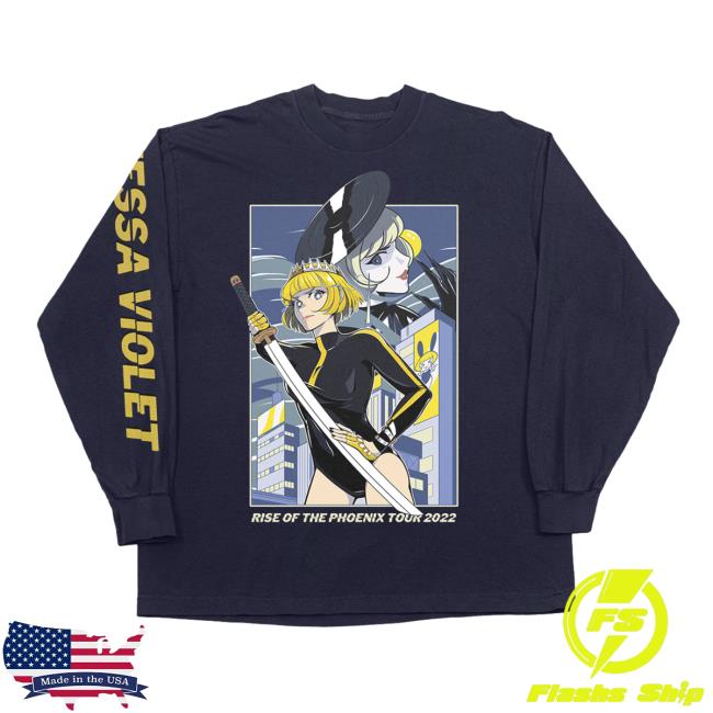 Official Tessa Violet Anime Long Sleeve T-Shirts