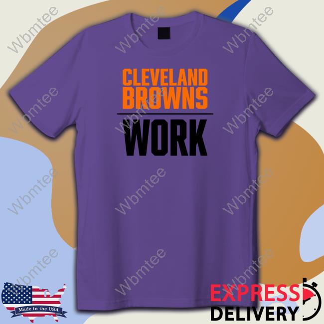 Cleveland Browns Work Zip Up Hooded Nick Chubb