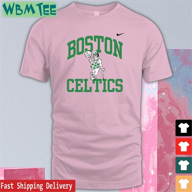 Jayson Tatum Boston Celtic Classic White Tee Shirt Green Runs Deep