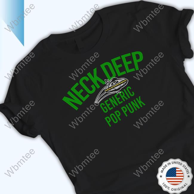 Neck Deep Generic Pop Punk Alien Version Shirt