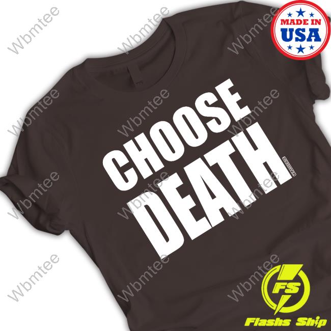 Choose Death White Hoody Teamsesh Merch