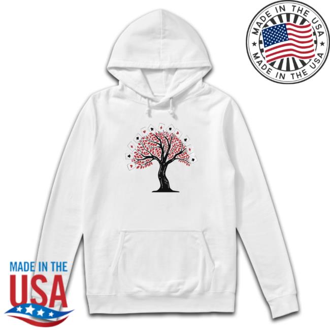 Alice In Borderland Tree Of Life And Playing Cards Long Sleeve Shirt