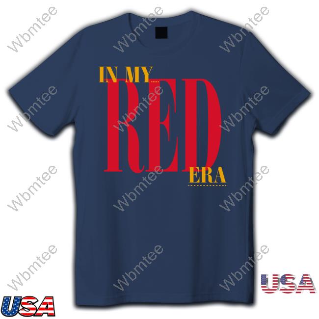 Charlie Hustle Taylor Swift In My Red Era Shirt