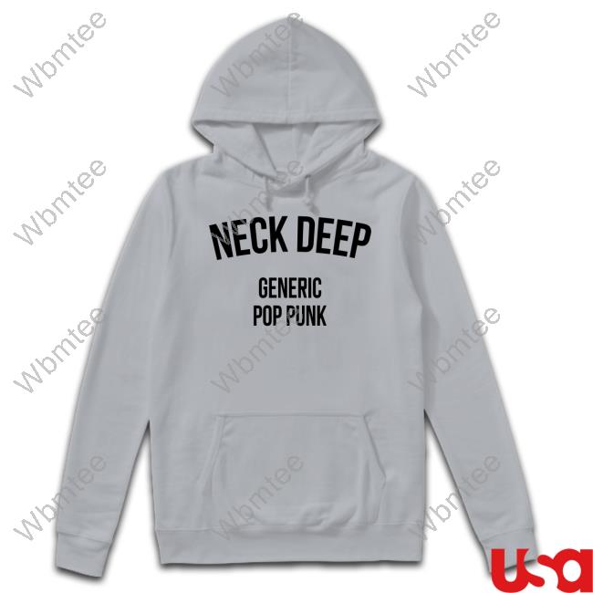 Neckdeepuk Merch Neck Deep Generic Pop Punk Tee