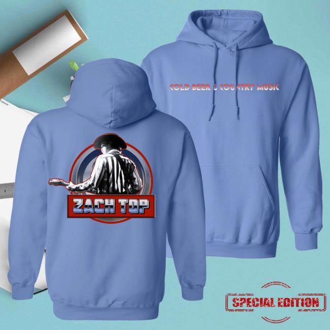 Official Zach Top Merch The Can Hoody