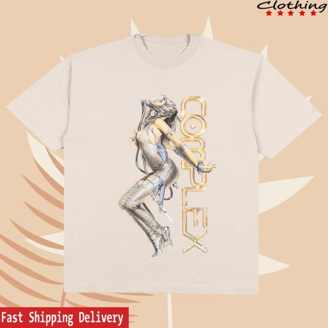 Official Complex Merch Store Shop Hajime Sorayama Gold Dust Tshirt