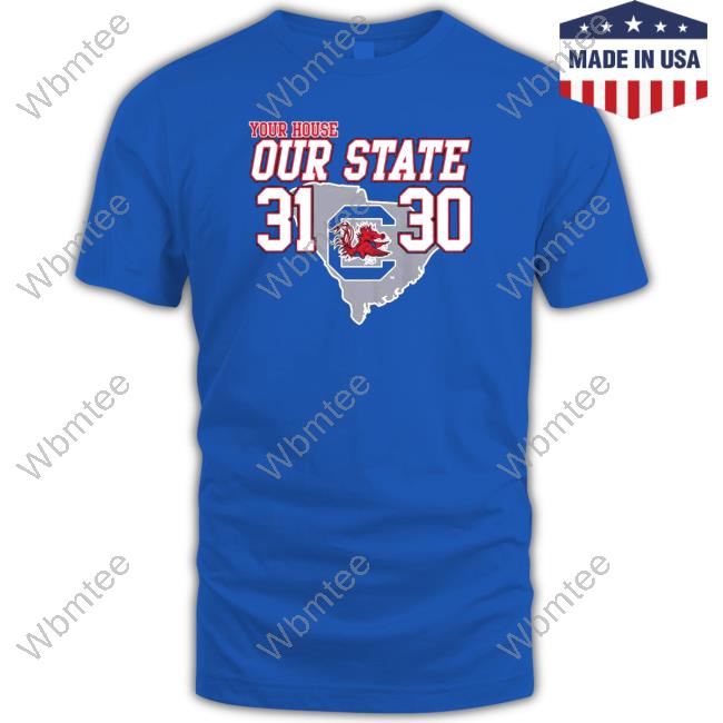 Official 2022 Palmetto Bowl Champions USC Our State 31-30 T-Shirt Official 2022 Palmetto Bowl Champions USC Our State 31-30 Shirt 2022