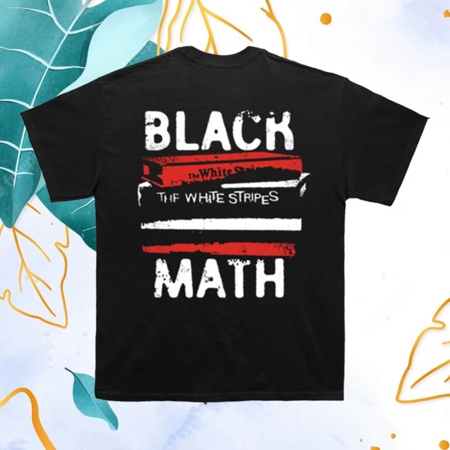 The White Stripes Black Math Tee | The White Stripes Official