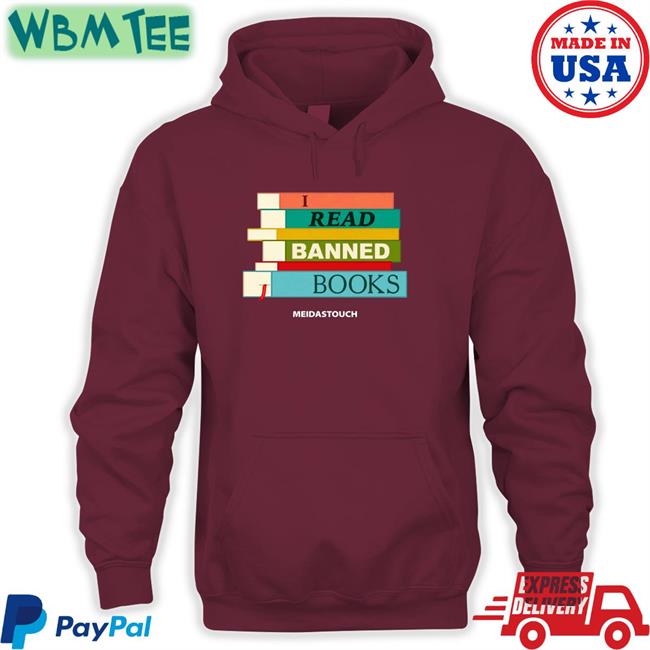 Meidastouch Merch I Read Banned Books Shirts