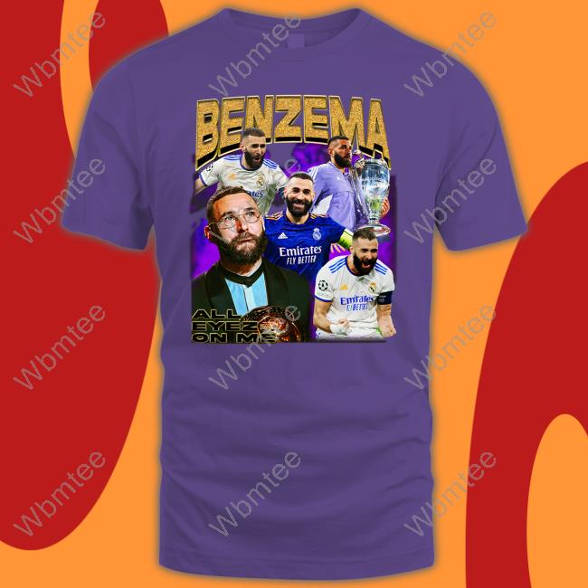 Karim Benzema Ballon D’Or Shirts Retro Football Gang Merch