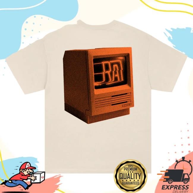 Official Rise Against Monitor Logo Hot Shirt (Natural)