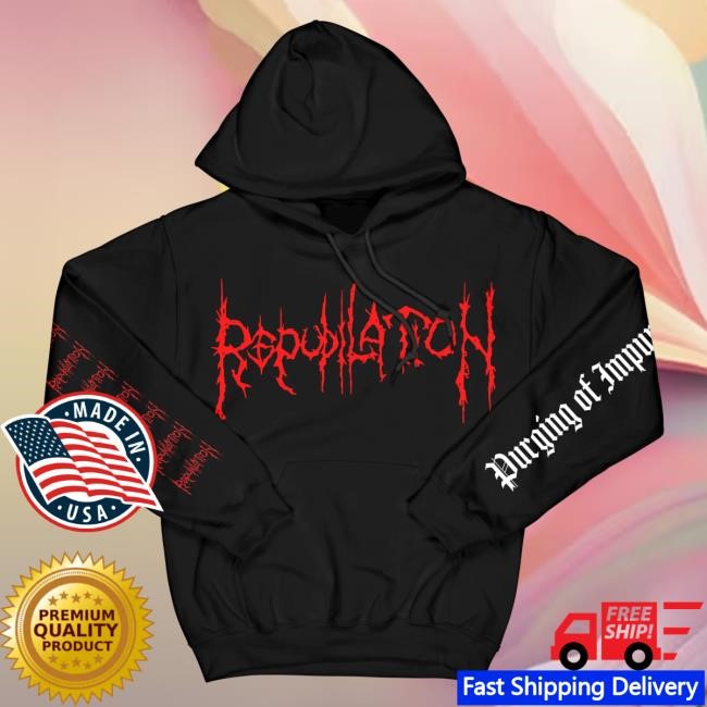 Official Reality Fade Merch Store Repudilation 'Purging Of Impurity' Hoodie