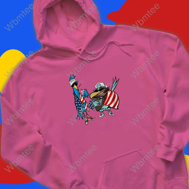 BreakingT Birdie Juice Flag Birds Sweatshirt