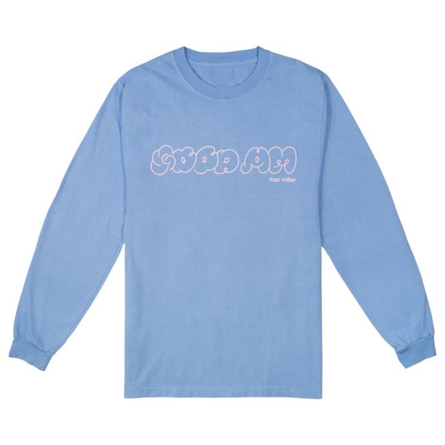 Official Mac Miller Merch Store Cloud Long Sleeve Shirt