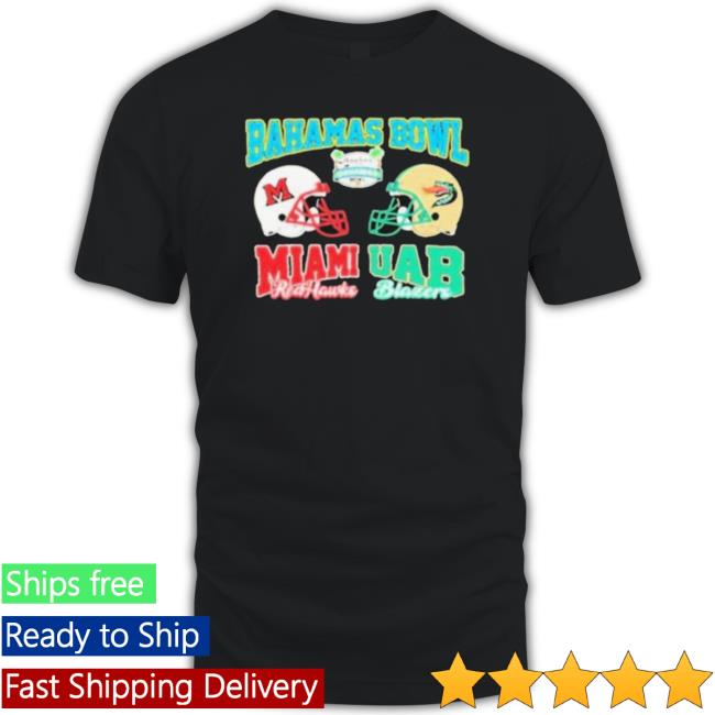 Bahamas Bowl 2022 Miami Redhawks And Uab Blazers tee shirt