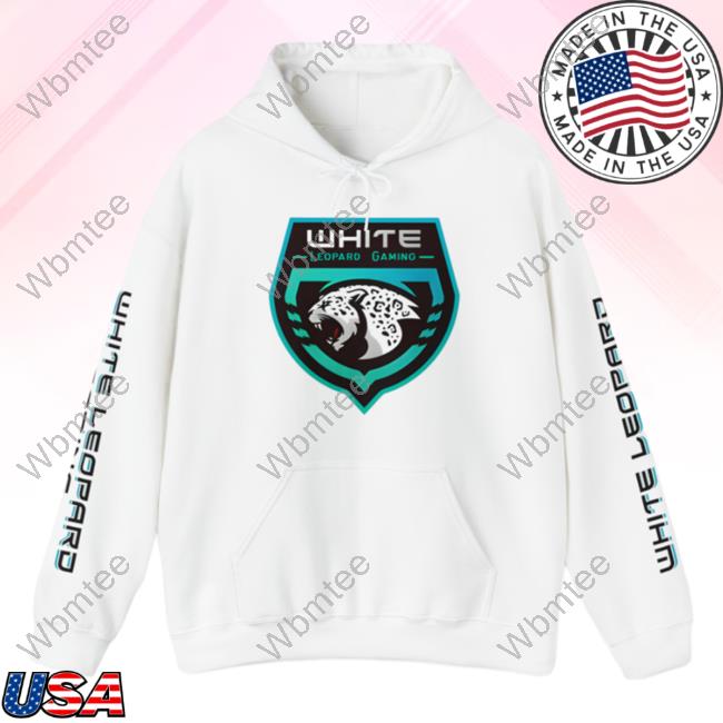Official Soar Dogg White Leopard Gaming Sweatshirts