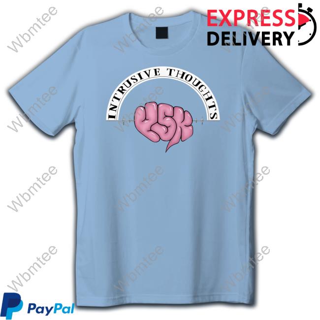 Official You Should Know Podcast Merch Intrusive Thoughts Tee Shirt Youshouldknowstudios