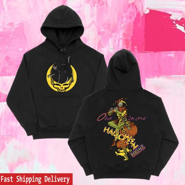Grateful Dead One More Halloween Night Attractive Hoodie | Grateful Dead Merch Store Official