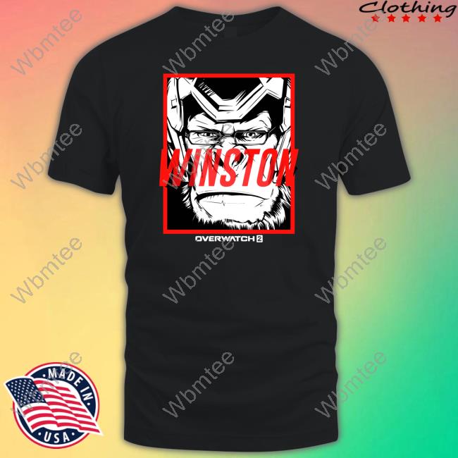 Official Overwatch 2 Winston Headshot Shirt