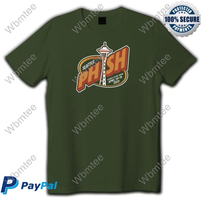 Seattle Phish Climate Pledge Arena April 14 15 2023 T-Shirt