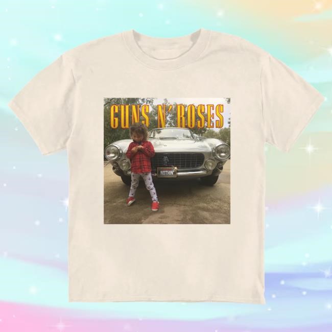 Official Guns N Roses Merch Store Nothin’ Youth Tee Guns N’ Roses
