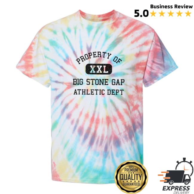 Official Hometown Apparel Clothing Merch Big Stone Gap Virginia Athletic Dept Tie Dye Tee Shirt Prism