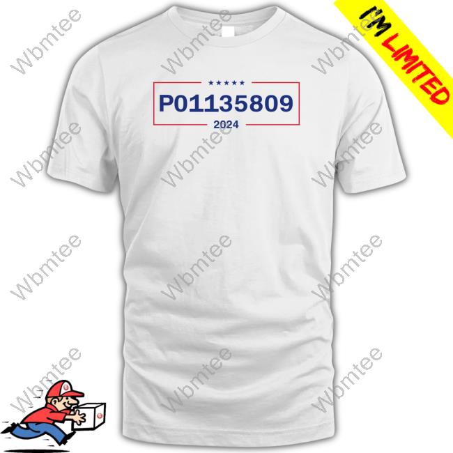 Official Donald Trump P01135809 2024 T-Shirt