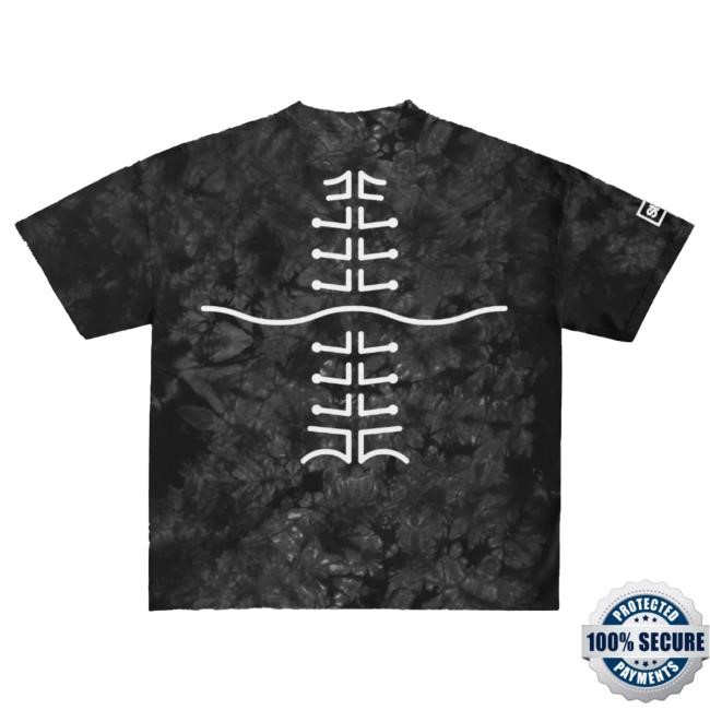 Official Spiritbox Merch Store Spiritbox Spine Icon Tie Dye Top Shirt