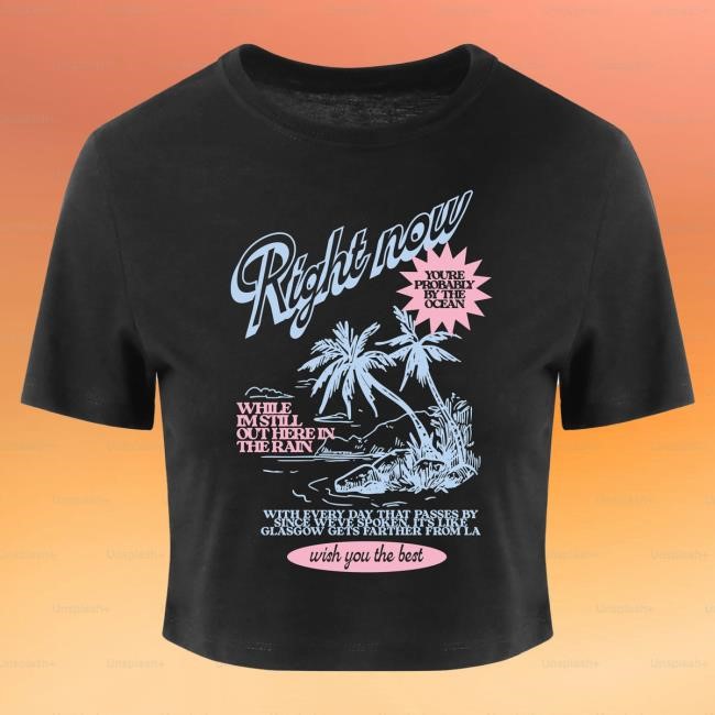 Official Lewis Capaldi Merch Wish You The Best Crop Top Shirt LewisCapaldi