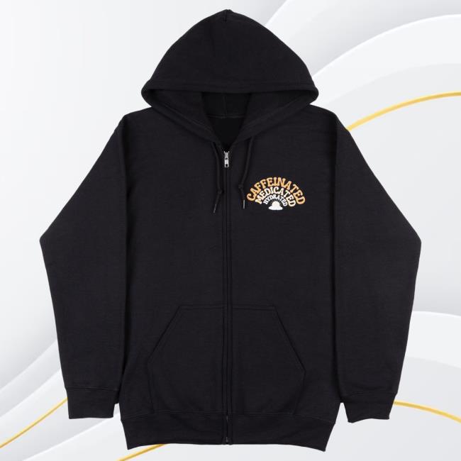 Official Nurse Johnn Merch Store Nursejohnn Burnt Out Zip-Up Attractive Hoodie Nursejohnn Apparel Clothing Shop