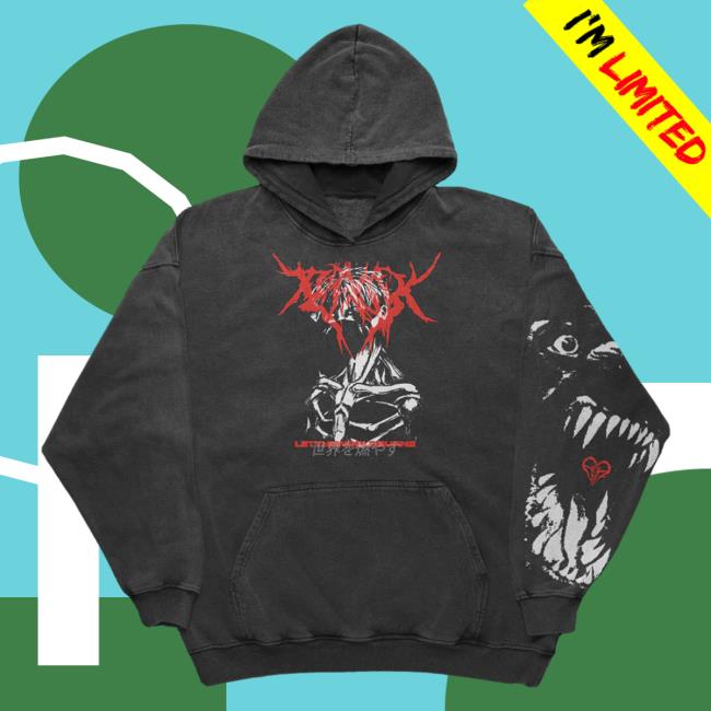 Hopeless Records Merch Prxjek Let The World Burn 2 Black New Shirt Hopelessrecords