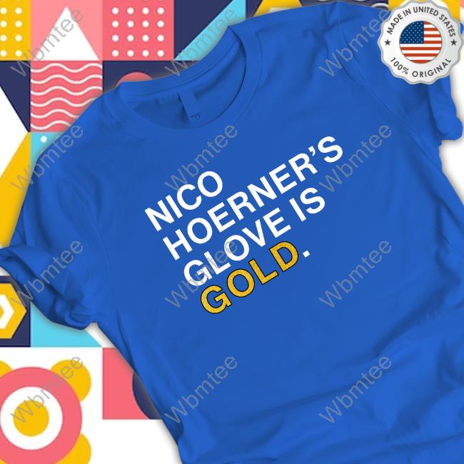 Official Obvious Shirts Merch Nico Hoerner's Glove Is Gold Shirt