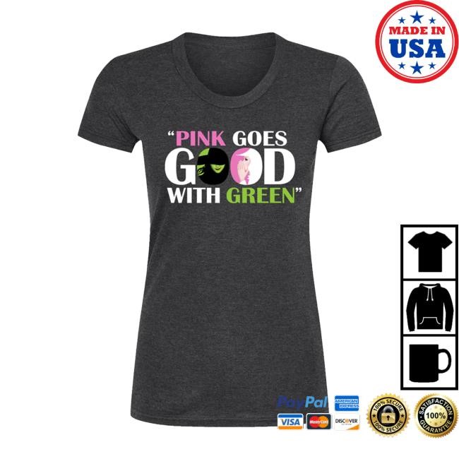 Wicked Pink Green LS Wicked the Musical Shop