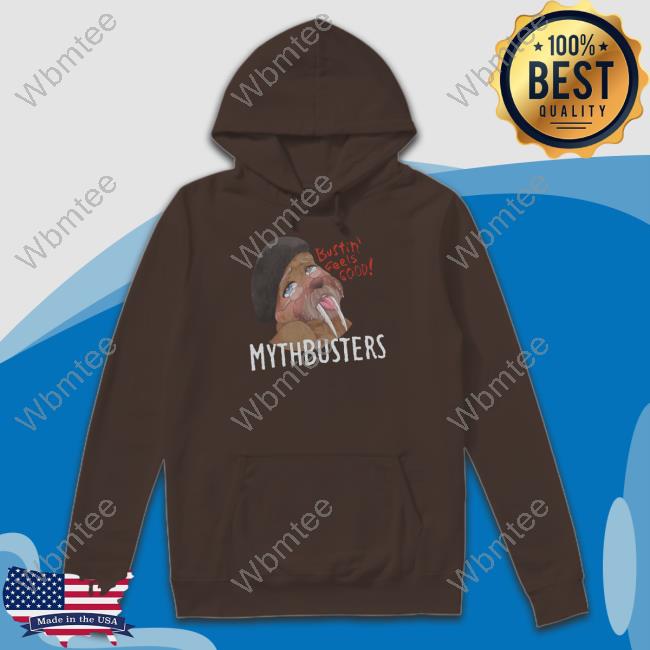 Mythbusters Walrus Bustin Feels Good Long Sleeve Shirt