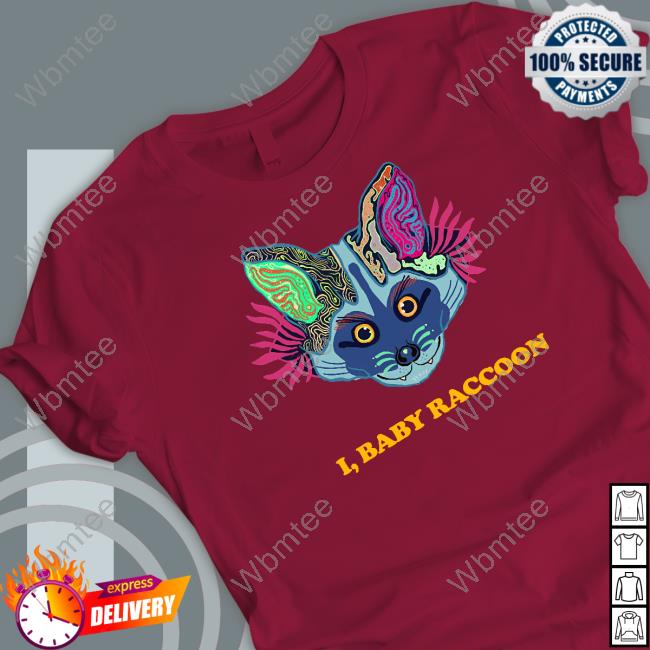 I Baby Raccoon Tee Shirt