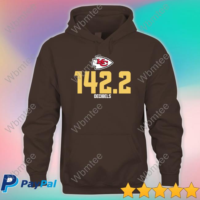 Official Chiefs Kansas City 1422 Decibels Shirt