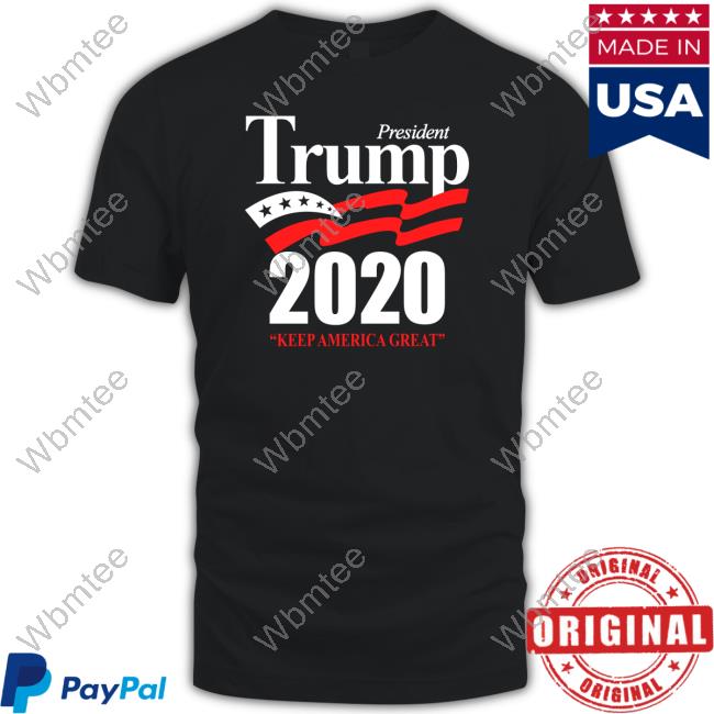 Newsmax President Trump 2020 Keep America Great Shirt Davram
