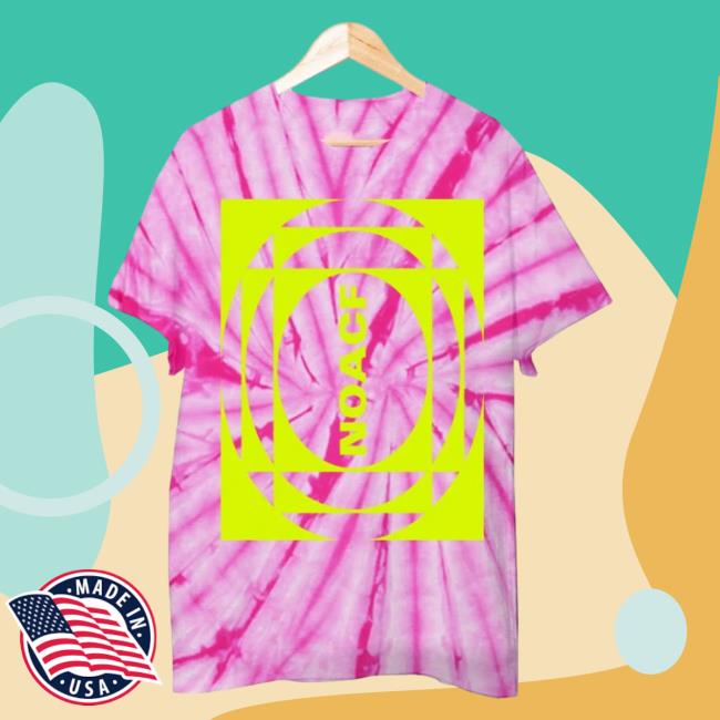 Official The 1975 Apparel Clothing Store Merch Shop The1975 Noacf Inverted Tie Dye T Shirt Spider Pink