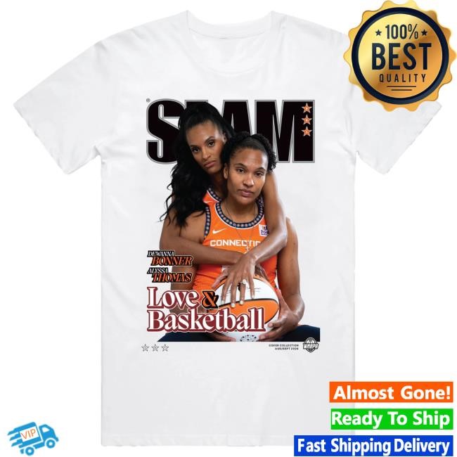 Official Slam Merch Store Shop SLAM Cover Attractive Shirt - Alyssa Thomas + DeWanna Bonner (SLAM 251) Attractive Shirt Slam Goods Apparel