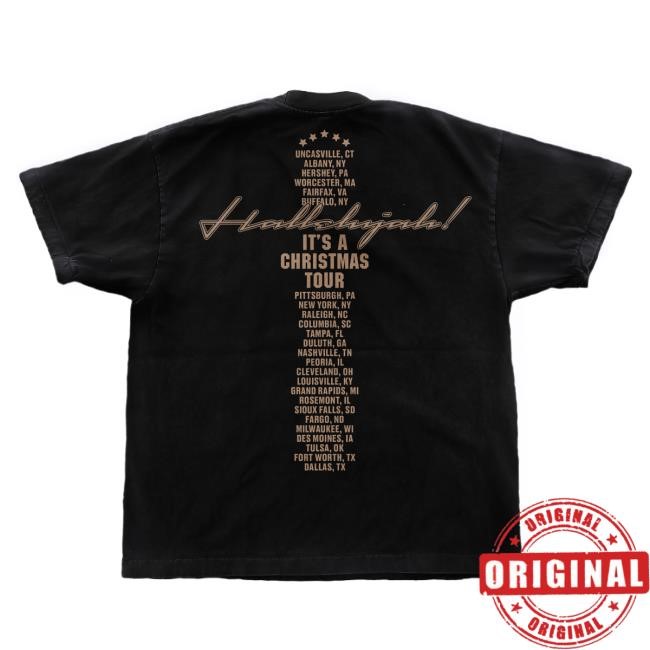 PTX Hallelujah Tour Black New Shirt Pentatonix Merch