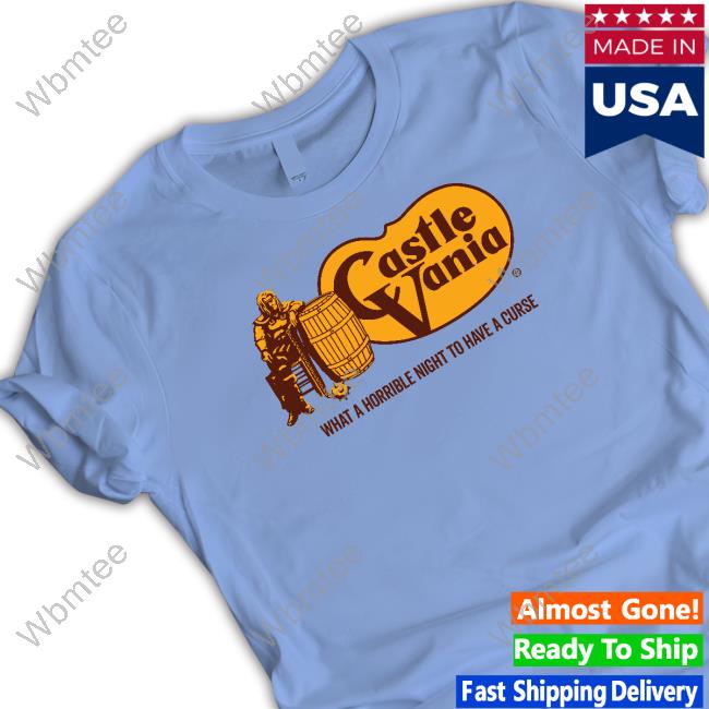 Scott Wampler Castlevania What A Horrible Night To Have A Curse Long Sleeve T Shirt