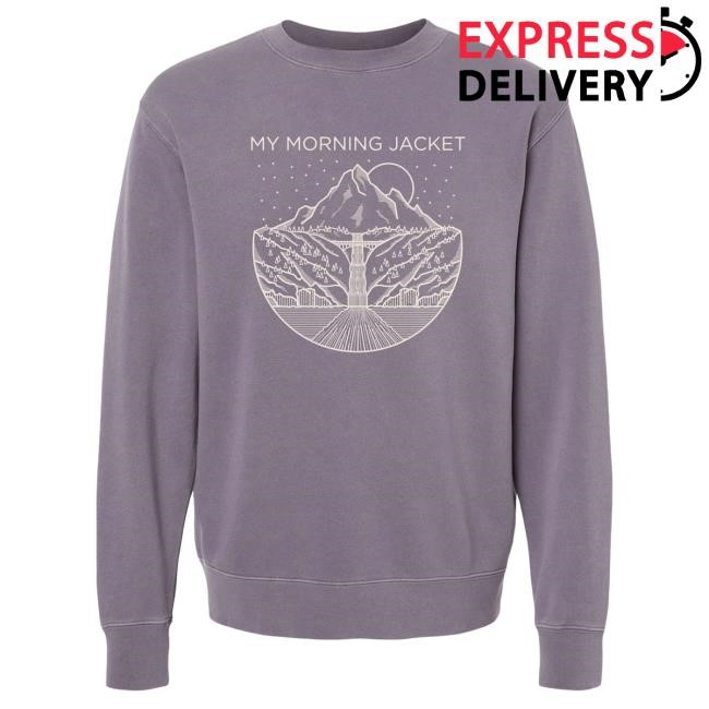 Official My Morning Jacket Merch Store Gorge Crew neck Sweatshirt